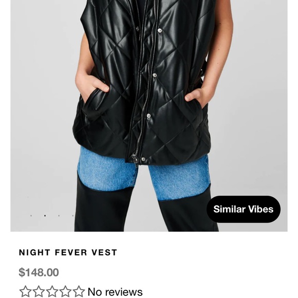 Nwt blank NYC vegan leather vest - Picture 3 of 7